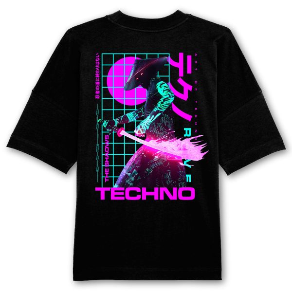 Shadow Oversized Backpatch T-Shirt Verkauf