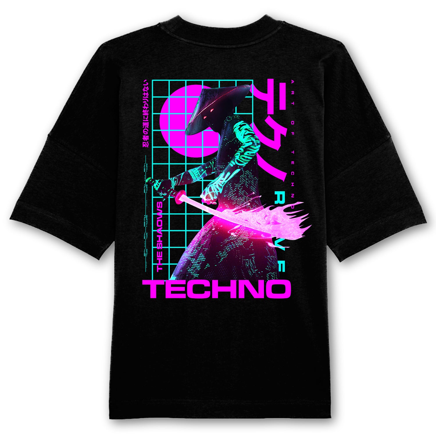 Shadow Oversized Backpatch T-Shirt Verkauf