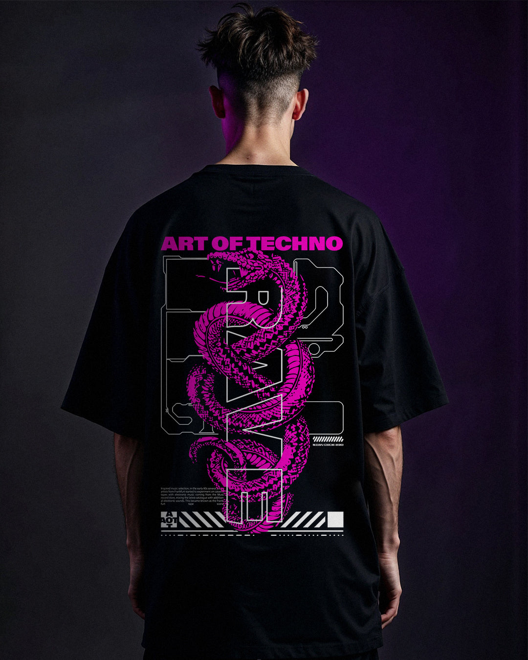 Snake Oversized Shirt – RIP COLLECTION Online-Verkauf
