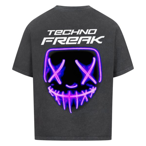 TECHNO FREAK - Oversized Shirt Mode – Bild 3