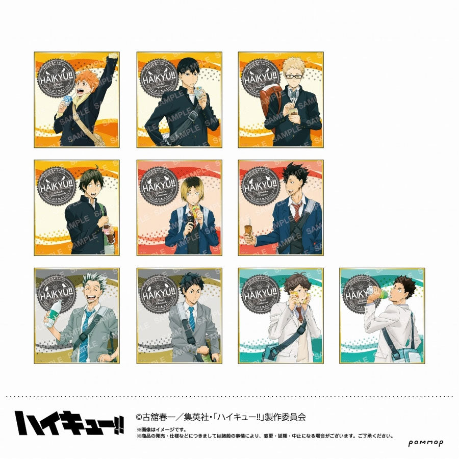 Haikyuu!! Shikishi Collection  Drink  Ver. *Blind* Schn?ppchen