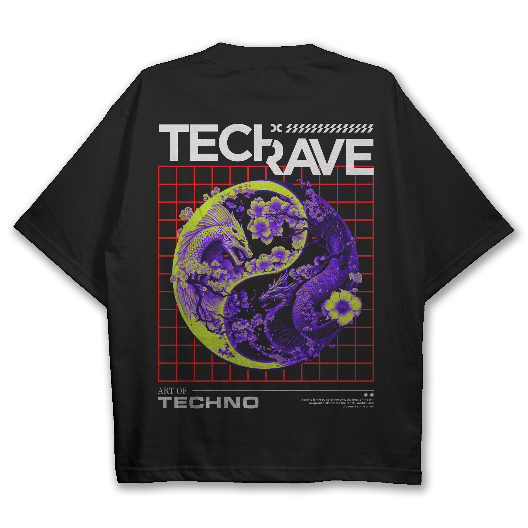 Forever Rave Oversized T-Shirt Mode