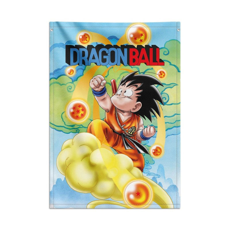 Dragon Ball Deko Flagge Son Goku Rabatt