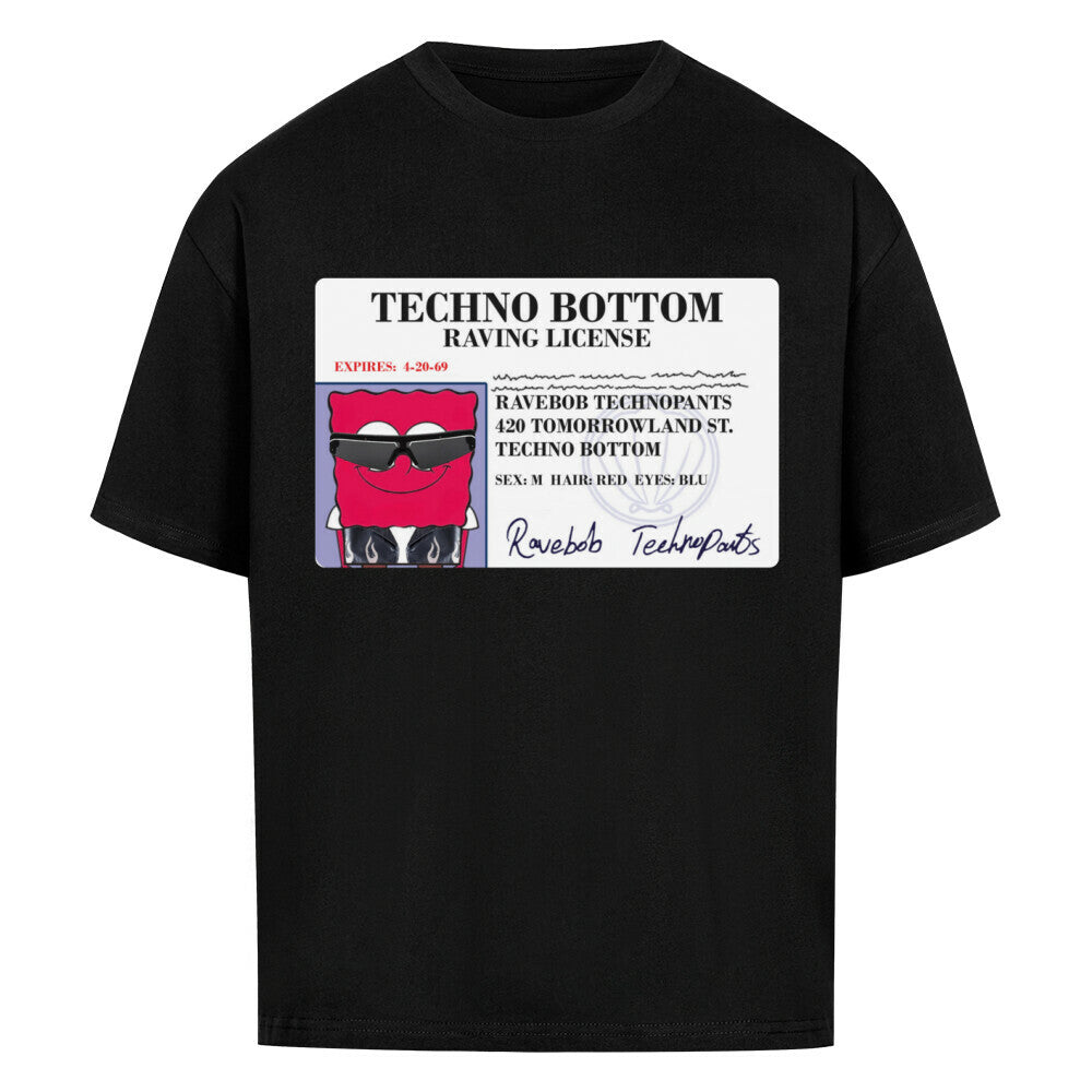 Techno Bottom Oversized Shirt Rabatt