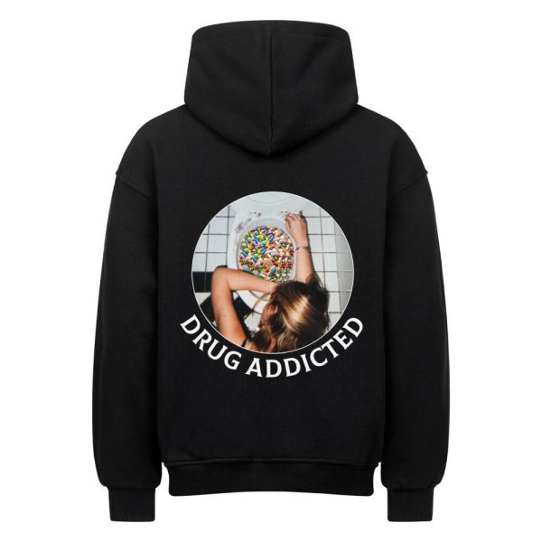 DRUG ADDICTED - Oversized Hoodie Jetzt online
