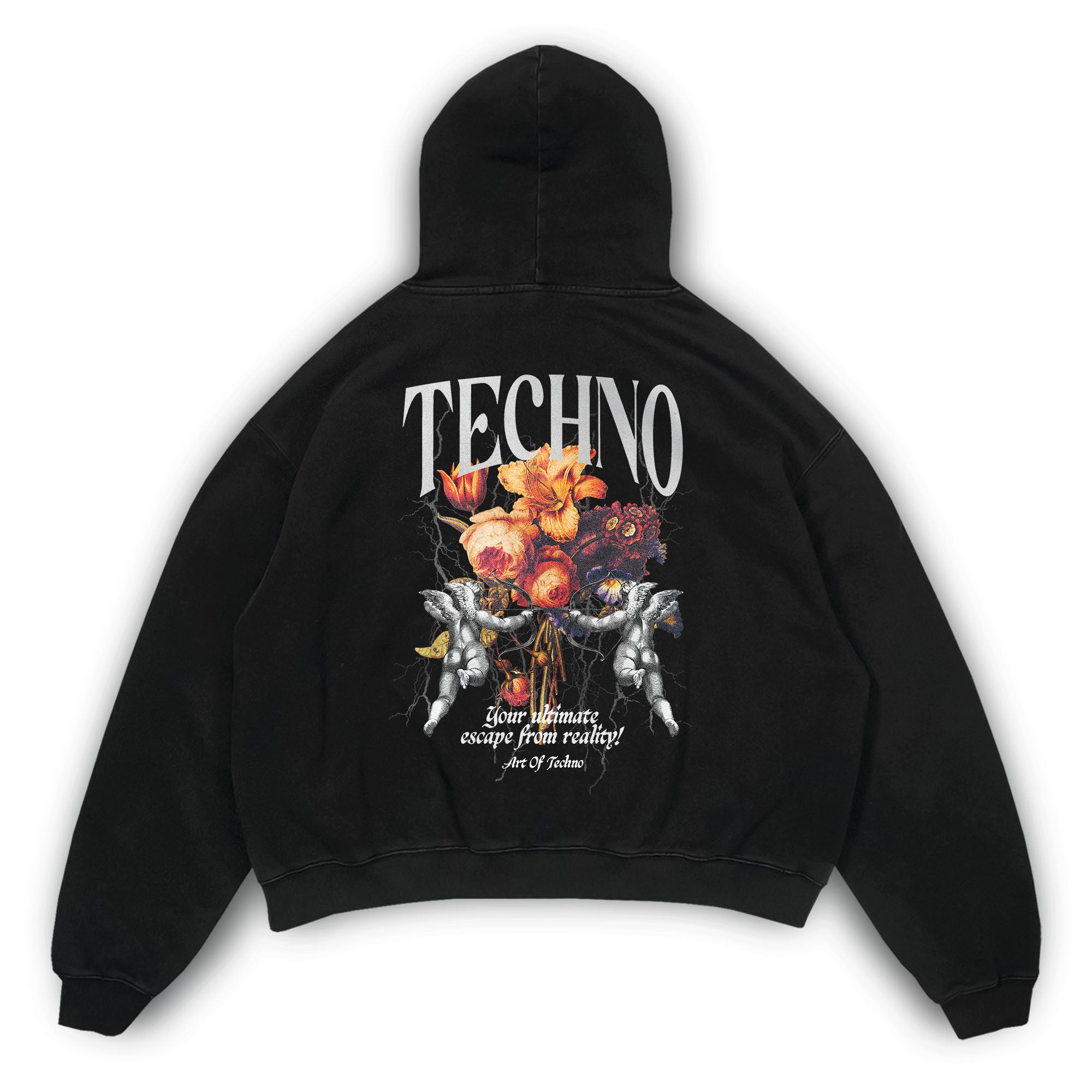 Escape Reality Oversized Hoodie Rabatt