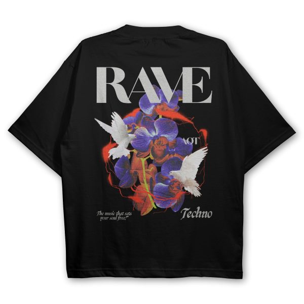 Rave Soul Oversized T-Shirt Schn?ppchen