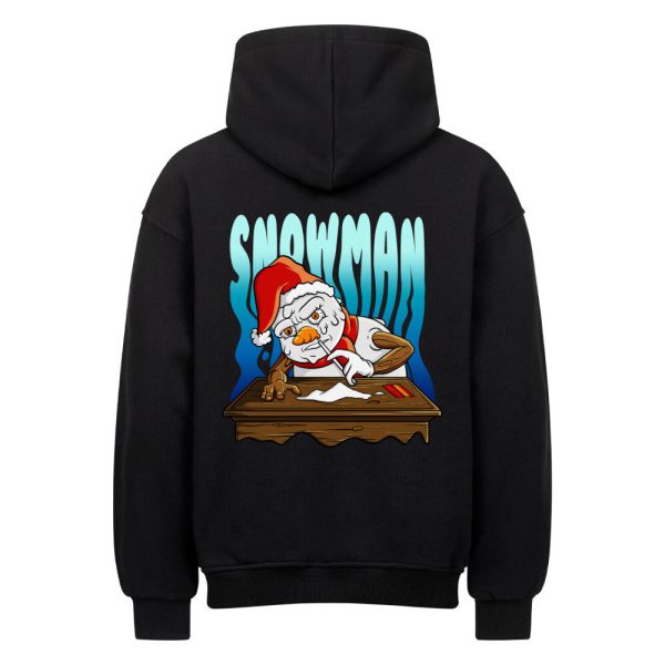 Snowman Oversized Hoodie Online-Schn?ppchen