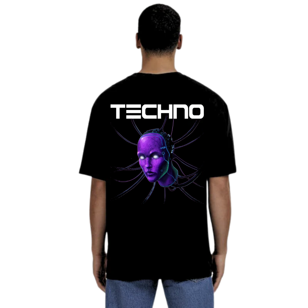 TECHNO OVERSIZED T-SHIRT Im Angebot