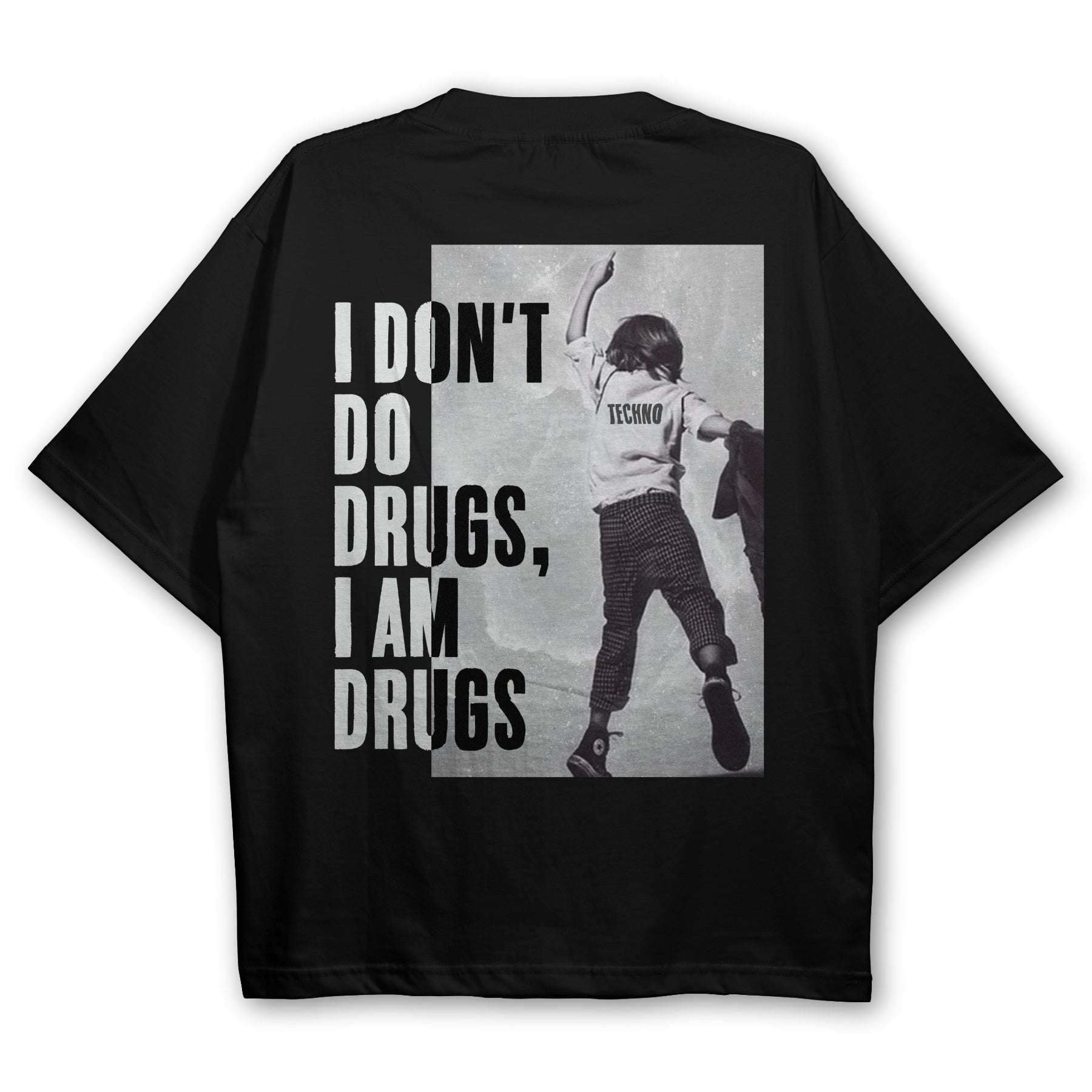 I Am Dr*gs Oversized T-Shirt Schn?ppchen