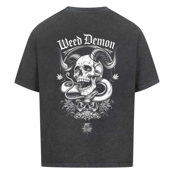 Weed Demon - oversized Shirt Rabatt – Bild 3
