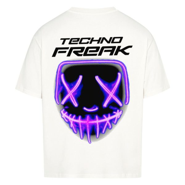 TECHNO FREAK - Oversized Shirt Mode – Bild 2