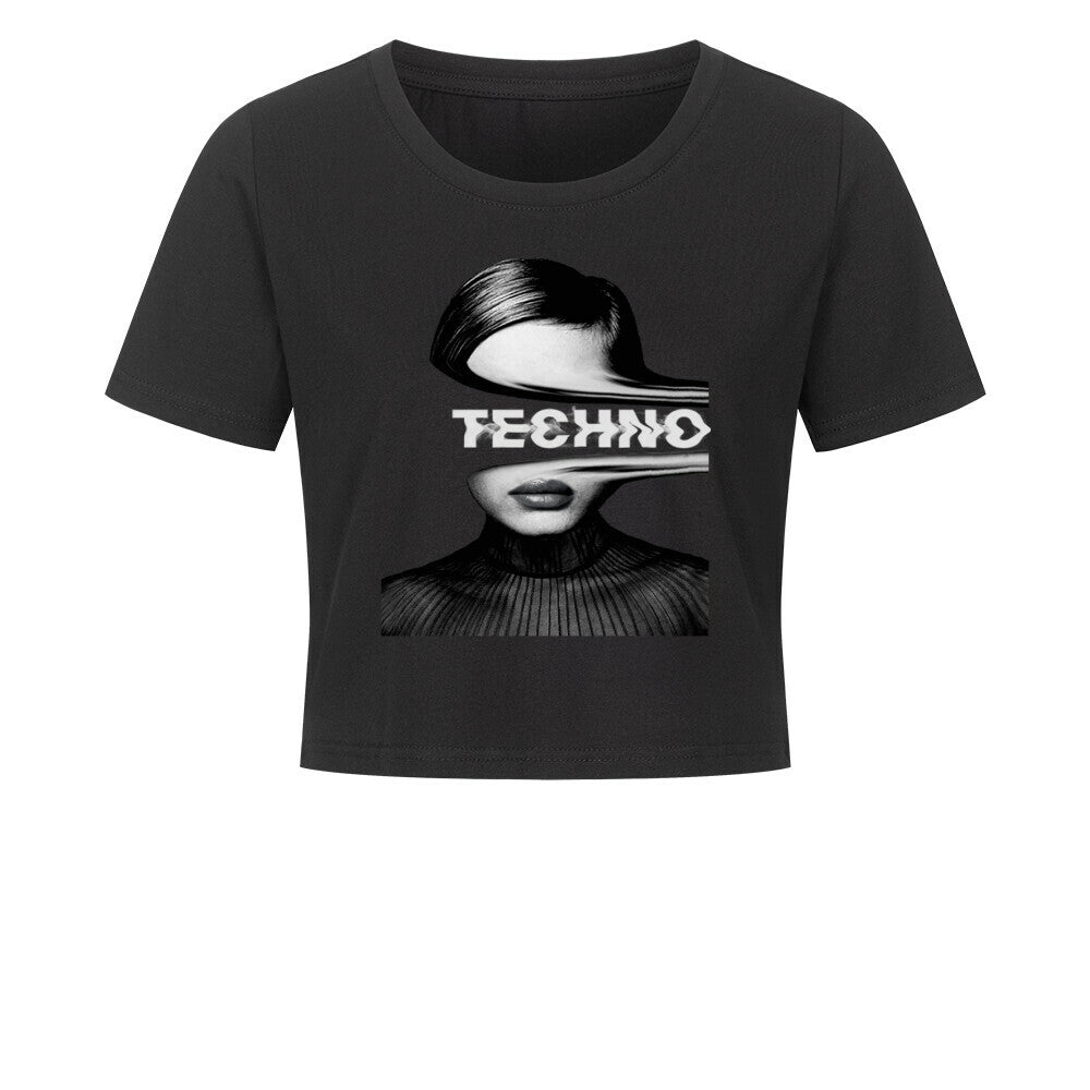 TECHNO FACE – Crop Top Online-Verkauf