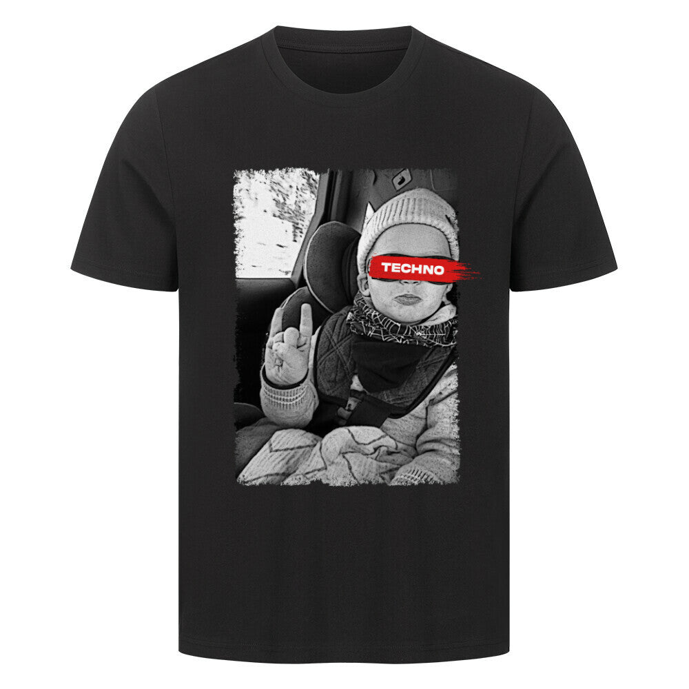techno kid – Premium T-Shirt frontprint Mode