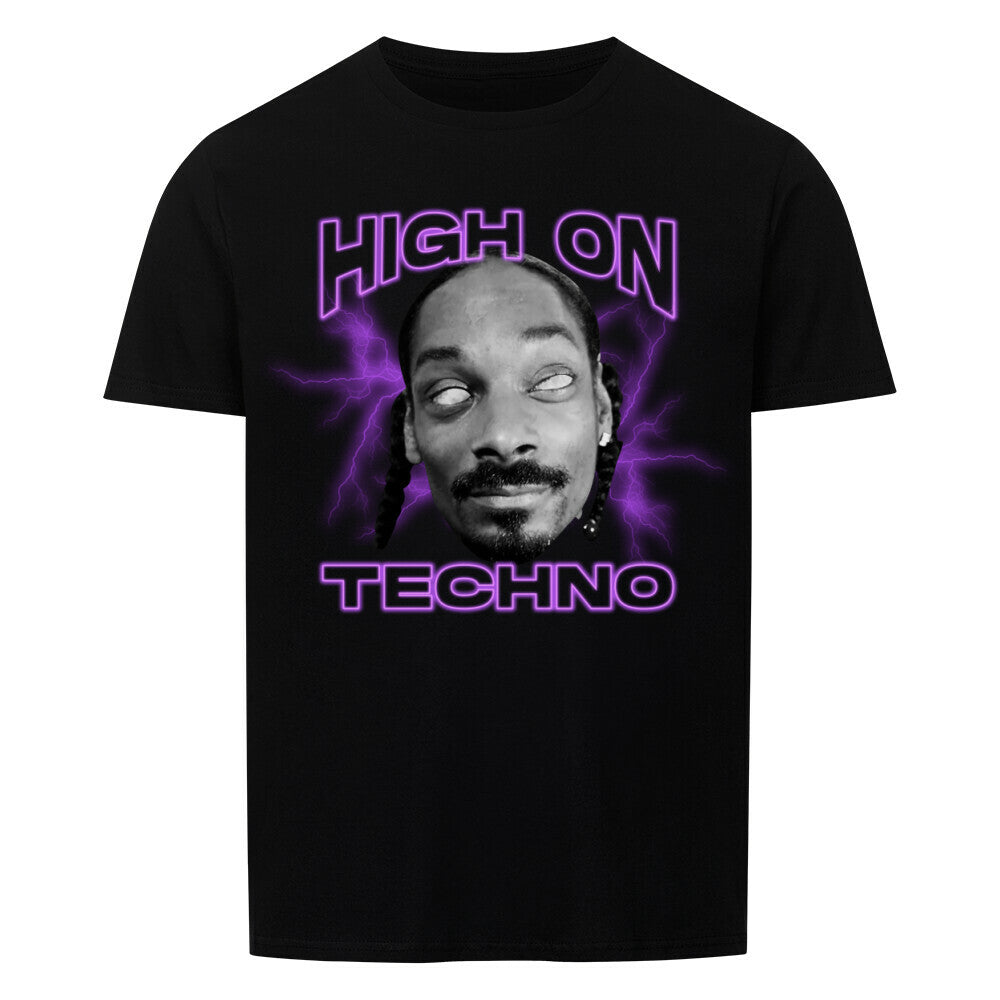 High on Techno – Premium T-Shirt Mode