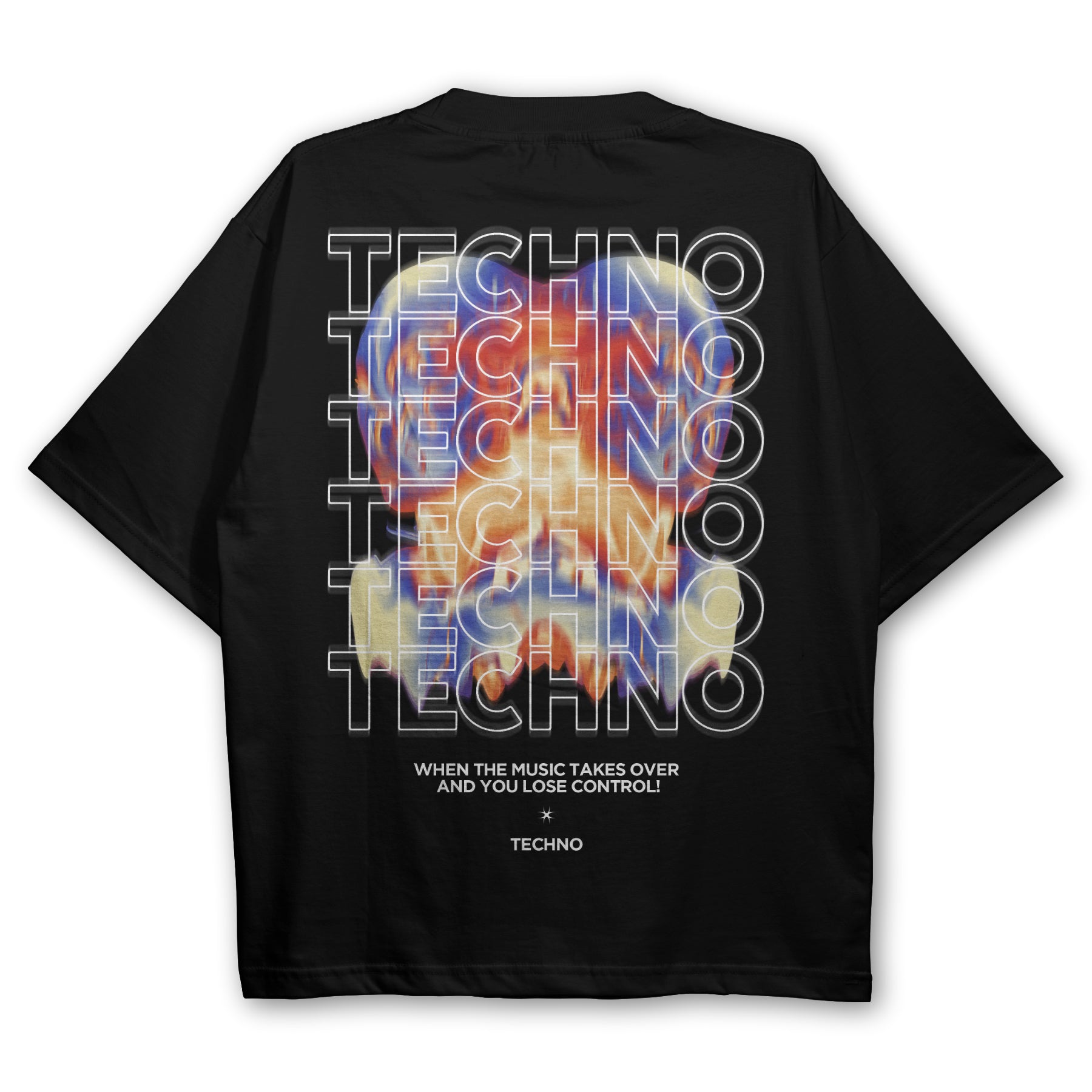 Everyday Techno Oversized T-Shirt Online-Schn?ppchen