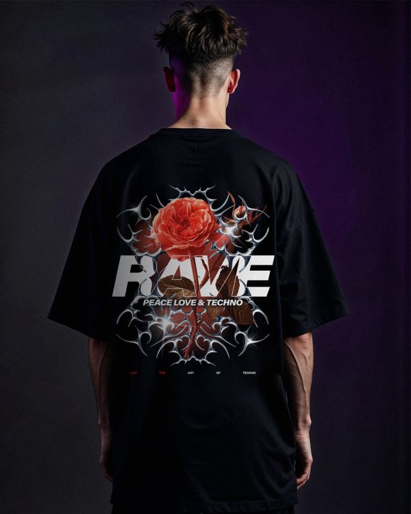 Peace & Love Oversized Shirt - RIP Collection Angebot
