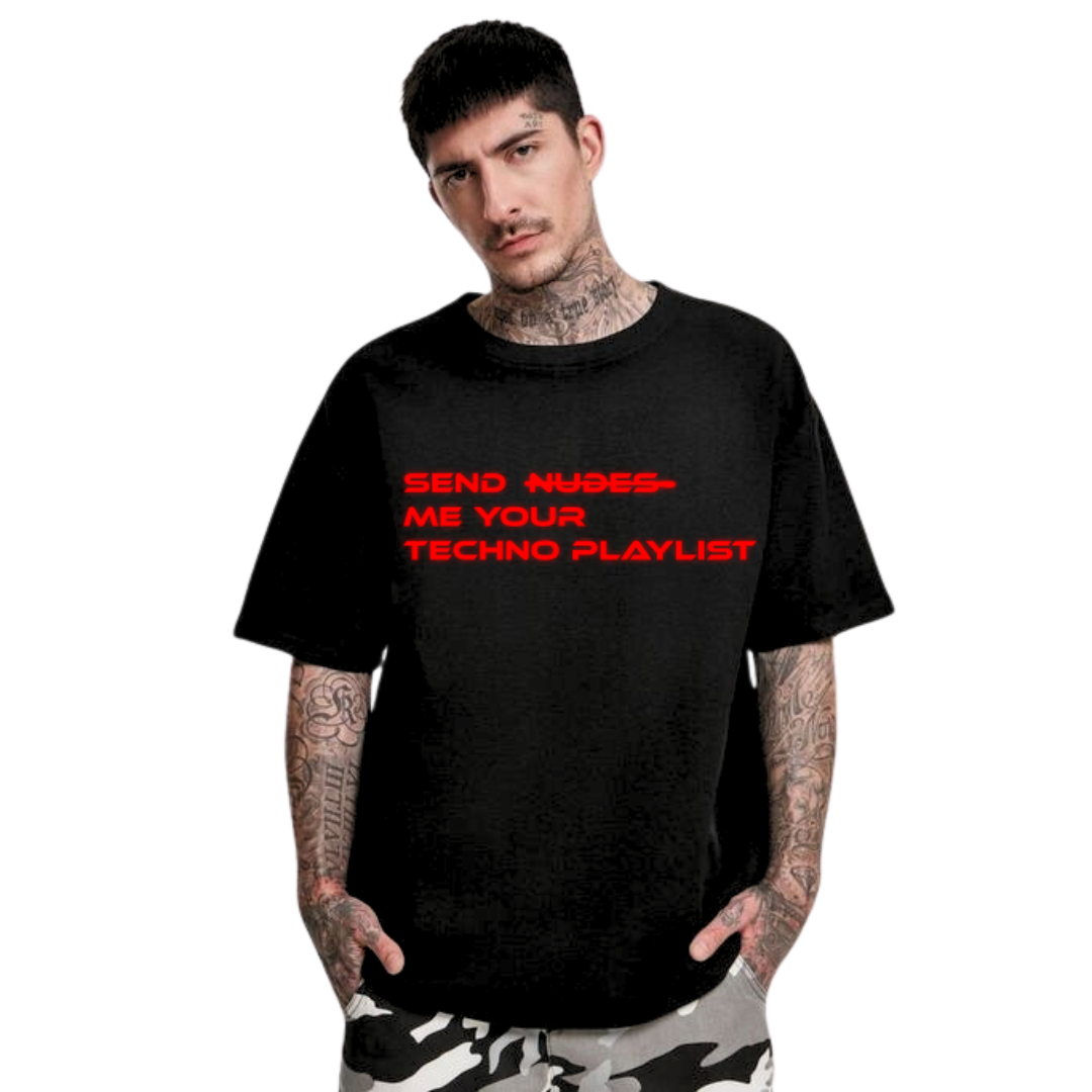 Send Playlist Oversized Shirt Angebot