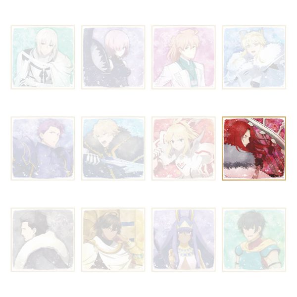 [Kuji] Fate Grand Order - Divine Realm Of The Round Table: Camelot E-Prize Shikishi Tristan Angebot