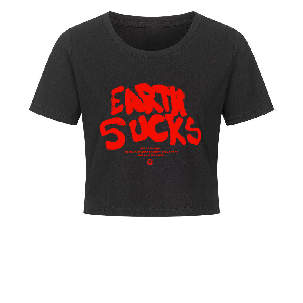earth sucks – Cropped Tee Online-Schn?ppchen
