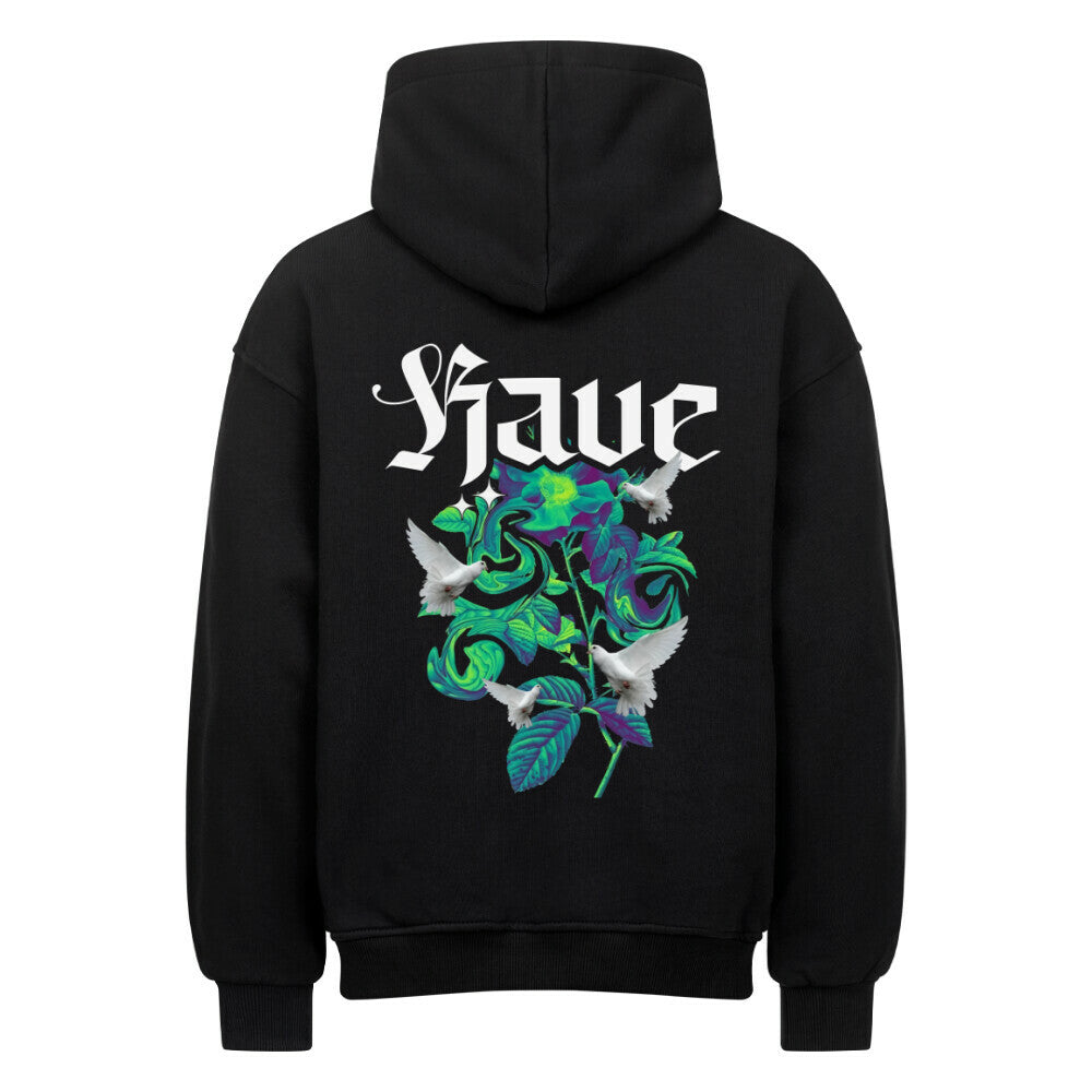 RAVE FLOWER – Oversized Hoodie Zu verkaufen
