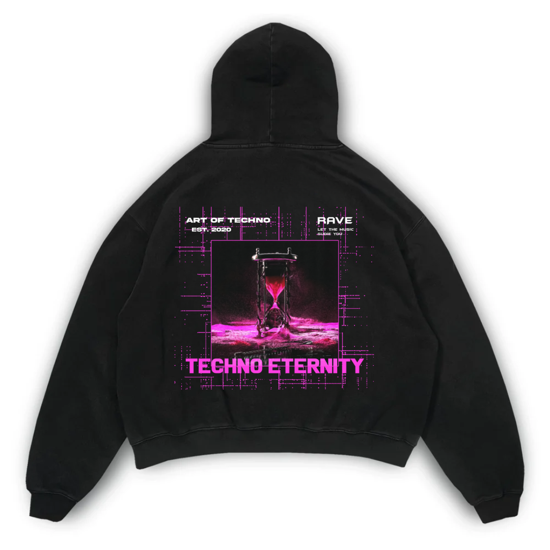 TECHNO ETERNITY OVERSIZED HOODIE Online-Schn?ppchen