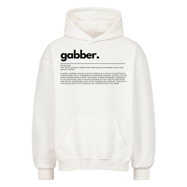 Gabber - Oversized Hoodie Im Angebot – Bild 2