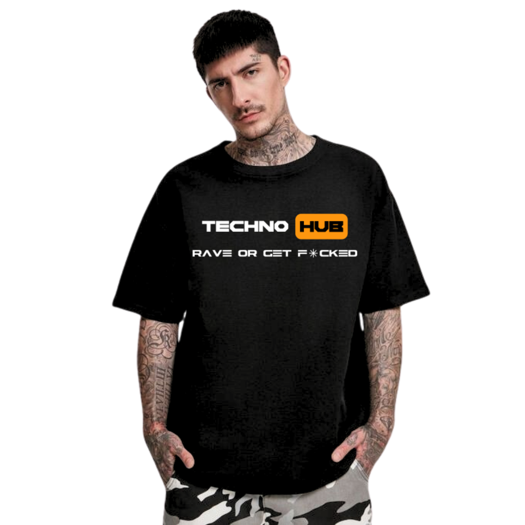 Techno Hub Oversized Shirt Online-Verkauf