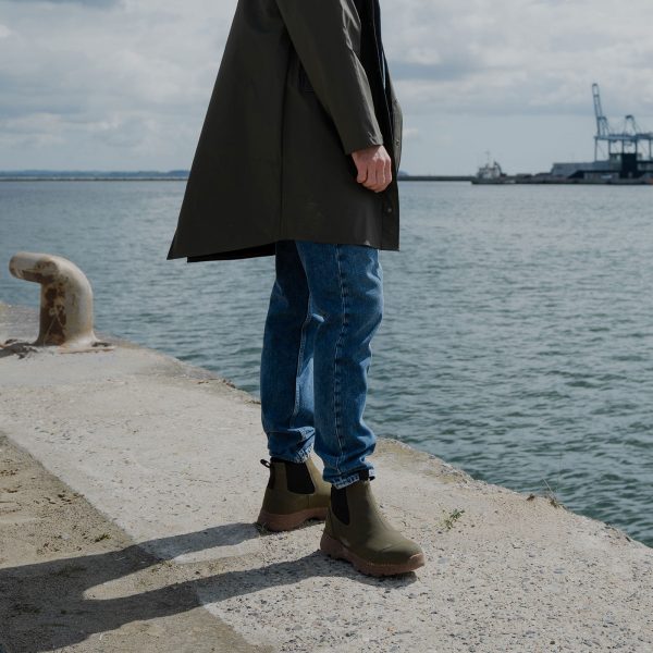 Melvin Track Waterproof - Dark Olive Gum Mode – Bild 4