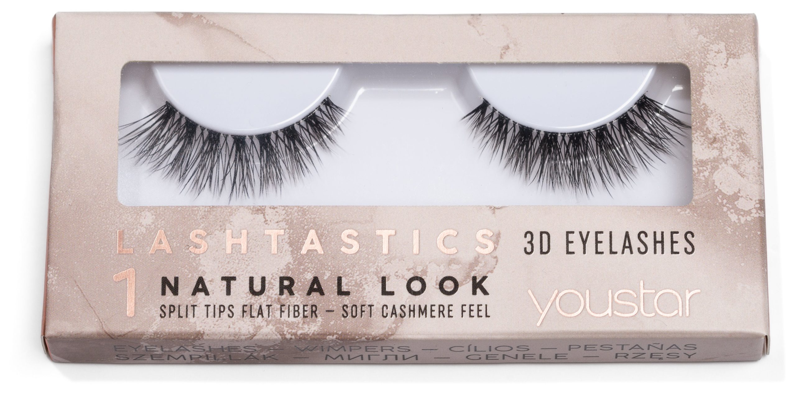youstar LASHTASTICS 3D Eyelashes Natural Look 1 Rabatt