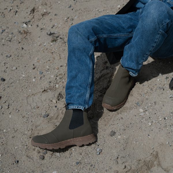 Melvin Track Waterproof - Dark Olive Gum Mode – Bild 3