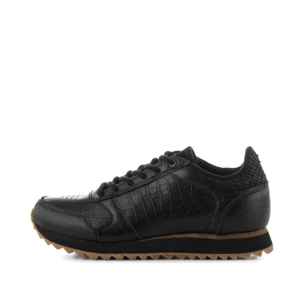 Ydun Shiny Leather - Black Angebot