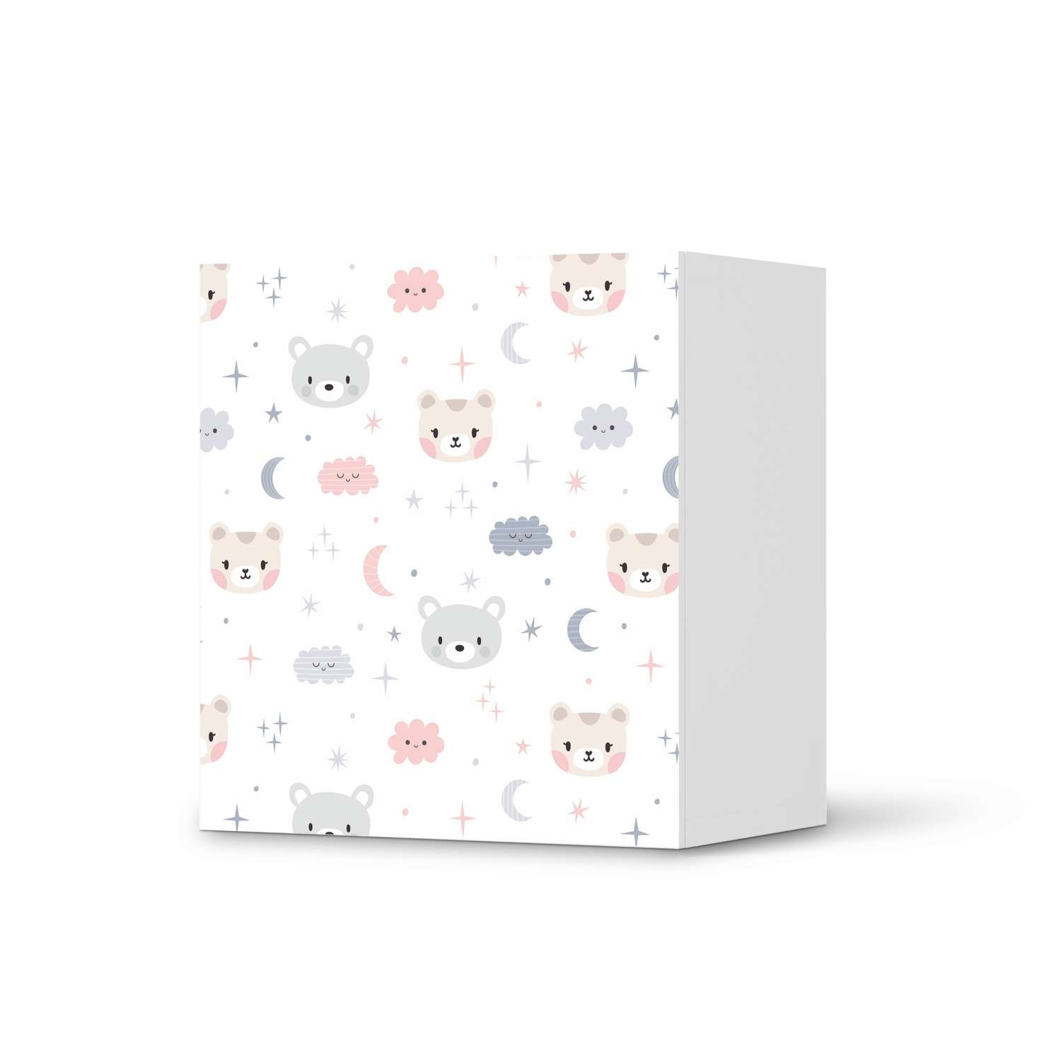 Klebefolie für Möbel IKEA Besta Regal 1 Türe – Design: Sweet Dreams Online