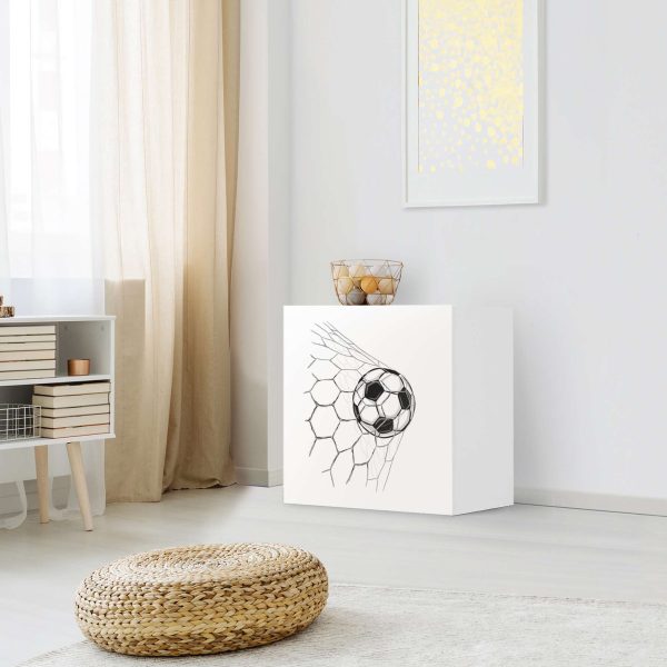 Klebefolie für Möbel IKEA Besta Regal 1 Türe - Design: Eingenetzt Online-Verkauf – Bild 3