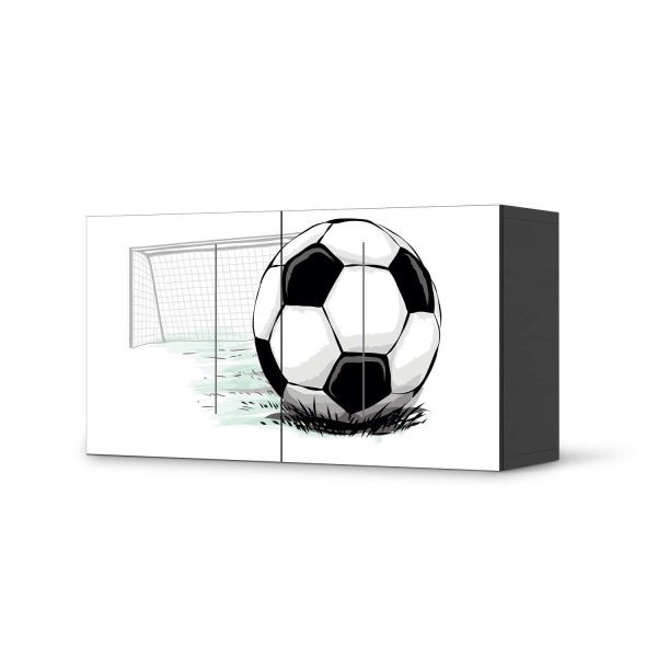 Folie für Möbel IKEA Besta Regal 2 Türen (quer) - Design: Freistoss Angebot – Bild 2