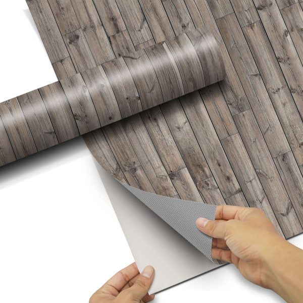 Klebefolie für Möbel IKEA Besta Regal 1 Türe - Design: Dark washed Verkauf – Bild 5