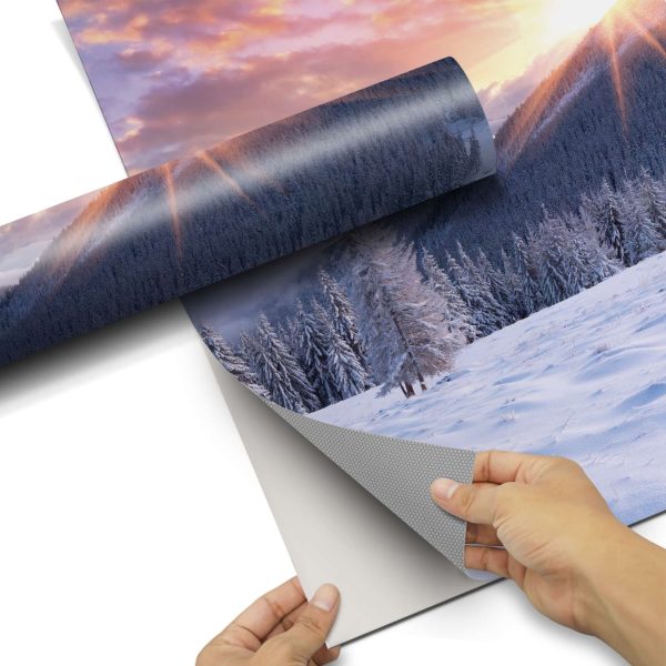 Klebefolie IKEA Hemnes Kommode 6 Schubladen - Design: Zauberhafte Winterlandschaft Jetzt online – Bild 5