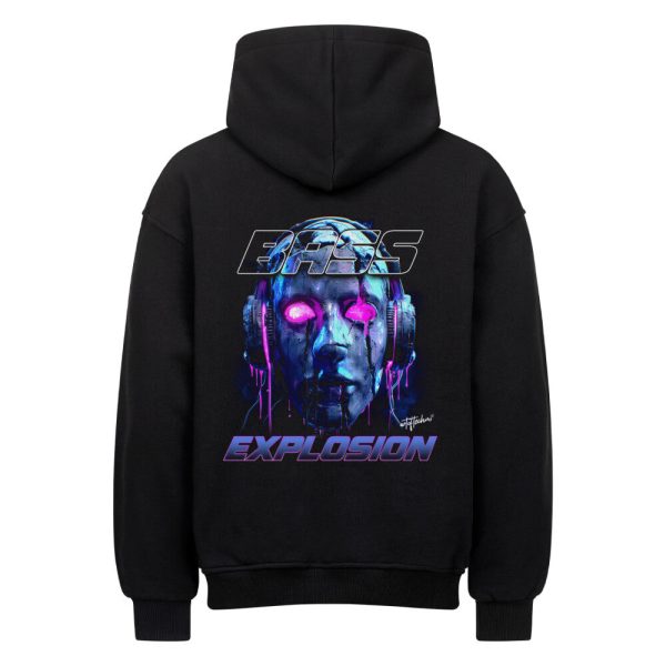 Bass Explosion - Oversized Hoodie Im Angebot