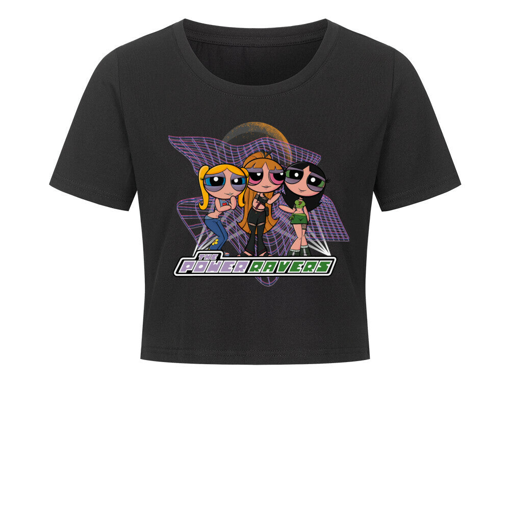 Power Ravers Cropped Tee Im Angebot