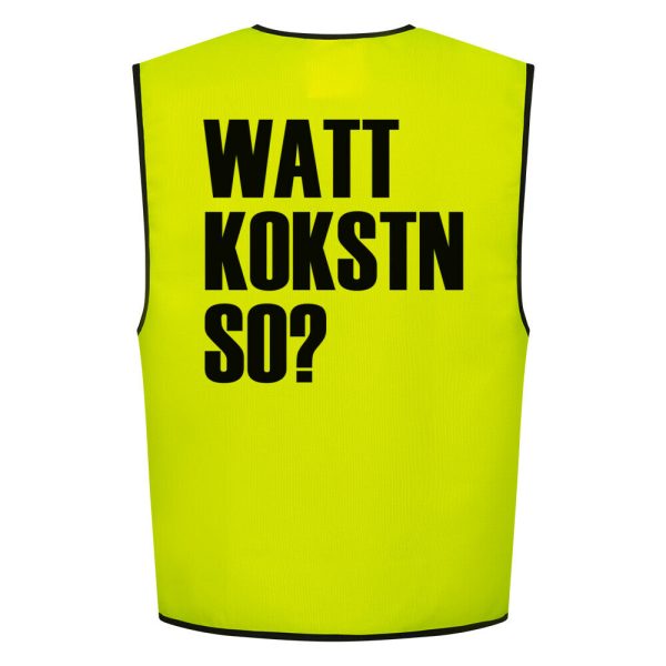 Watt Kokstn So Warnweste Online-Verkauf