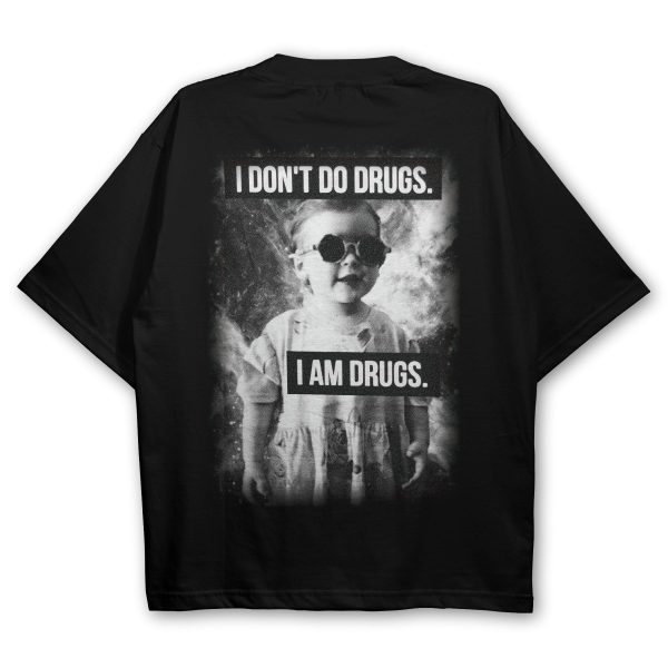 I Am Drugs Oversized T-Shirt Rabatt – Bild 4