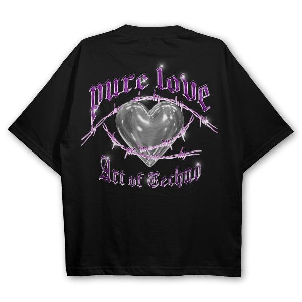 Techno Is Love Oversized T-Shirt Angebot